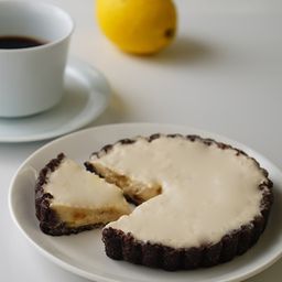 【店頭受取】Vegan（Raw）レモンタルト S 12cm《ヴィーガンスイーツ・ヴィーガンケーキ》《ロースイーツ》