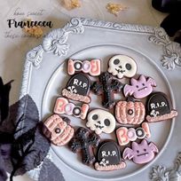 MINI HALLOWEEN COOKIES アイシングクッキー 6枚入り ハロウィン2025