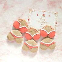 【店頭受取】《クリスマスサンタビキニ》アイシングクッキー