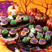 ミニモンスターハロウィンボックス（ミニカップケーキ24個）ハロウィン2025