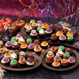 ミニハロウィンパーティボックス（ミニカップケーキ48個）ハロウィン2025