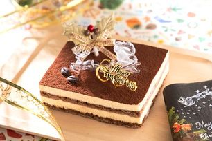 【店頭受取】砂糖不使用！ Xmas 低糖質 ティラミス 13.5ｘ11cm 4.5号