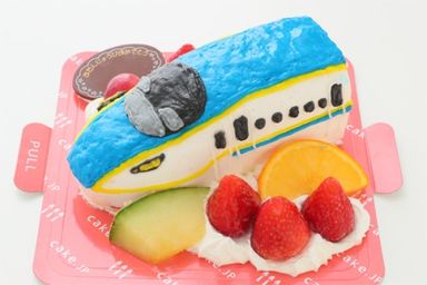 【店頭受取】立体ケーキ 電車・新幹線のみ 5号 15cm