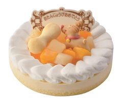 【店頭受取】犬用 いぬ用 Dog cake プレートキャンドル付！ 誕生日ケーキ レアチーズ ペットケーキ バースデーケーキ