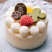 【店頭受取】国産 無添加 手作り クッキーおまけ付き！ 犬用 バースデーケーキ 愛犬のお祝いケーキ マンゴー入り米粉ヨーグルトケーキ(グルテンフリー）