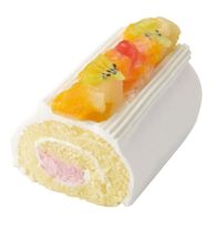 【店頭受取】犬 猫 兼用 cake ペットケーキ ミニロールケーキ フルーツ ペット用 誕生日ケーキ