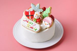 【店頭受取】純生苺ショート アイシングデコレーション 4号 12cm 《数量限定》  完売の際はご了承ください クリスマス2025