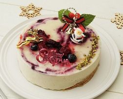 【店頭受取】卵、乳、小麦不使用 ヴィーガンスイーツ 豆乳ヨーグルトレアチーズ 【限定20台】白砂糖不使用 グルテンフリー《ヴィーガンケーキ》《無添加》《アレルギー配慮》