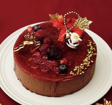 【店頭受取】卵、乳、小麦不使用 ヴィーガンスイーツ ボタニカルベリーショコラ  【限定20台】白砂糖不使用 グルテンフリー《ヴィーガンケーキ》《無添加》《アレルギー配慮》