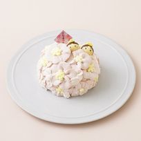 【店頭受取】【かわいいと大人気！】ももと桜 フラワードーム 