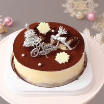 【店頭受取】クリスマスティラミス 5号ケーキ