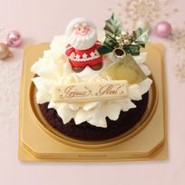 【店頭受取】クリスマスガトーショコラ 4号ケーキ 