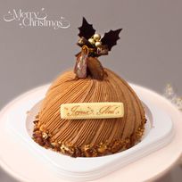 【店頭受取】クリスマスケーキ「モンブラン」4号ケーキ