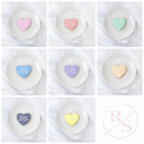 【店頭受取】人気!!キルティング風バースデープレート☆ケーキにプラス！アイシングクッキー