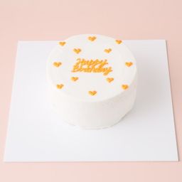 【店頭受取】☆Custom Cake Maker☆カスタマイズケーキ｜丸形｜プチハート 3号