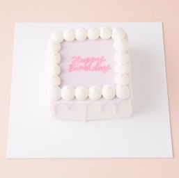 【店頭受取】☆Custom Cake Maker☆カスタマイズケーキ｜四角形｜ドリップ 3号