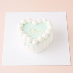 【店頭受取】☆Custom Cake Maker☆カスタマイズケーキ｜ハート形｜ドリップ 3号
