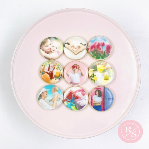 【店頭受取】《お好きなお写真で♪》ミニ プリントクッキー 10枚