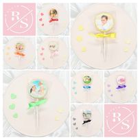 【店頭受取】プリントロリポップクッキー♪《選べる8色！》《プリントクッキー》（頂いた画像からお作りします）
