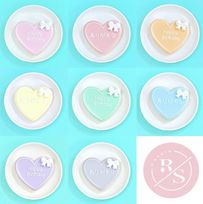 【店頭受取】リボン付き！ハート型プレートクッキー♪