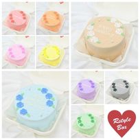 【店頭受取】【ランチボックス】薔薇のデザインケーキ♪ 