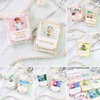 【店頭受取】フォトメッセージクッキー❤︎ 箱付き˚✧₊《全9色/お好きなメッセージ♪》