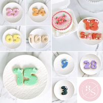 【店頭受取】◯リボン付きドット数字クッキー୨୧《選べる9色˚✧₊⁎》 