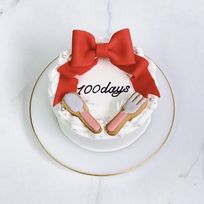 【店頭受取】＼100日祝い˚✧₊⁎／ ◯お食い初めケーキ 4号