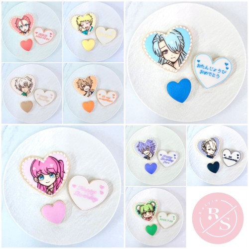 【店頭受取】◯ハート型イラストアイシングクッキーセット✧₊⁎《選べる9色/お好きなイラストで❤︎》