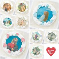 【店頭受取】【ランチボックス】◯ミニフラワープリントケーキ♪