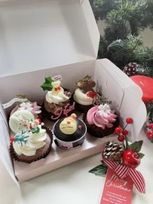 クリスマスカップケーキ6個Box クリスマス 2025