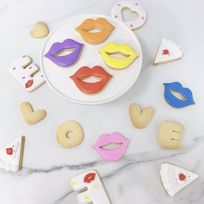 【店頭受取】◻︎リップ型クッキー✧《選べる9色♪》