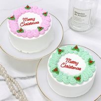 【店頭受取】＼ ☆ Merry Christmas ☆ ／推し色クリスマスケーキ 4号 12cm【2024 クリスマス】