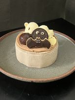 【ハロウィン限定】くまデコ マロンNYチーズケーキ 4号｜秋ギフトにもおすすめ