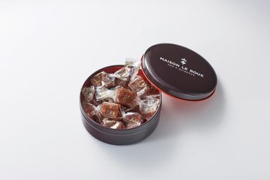 キャラメル缶（茶） 12個入（C.B.S.®）