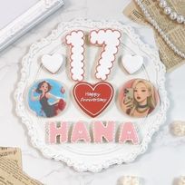 ◻︎パーティーアイシングクッキーセット No.1 ＼これひとつで誕生日・記念日から推し活まで♪／《全9色｜お好きなアルファベットや数字｜プリントクッキー｜オリジナルメッセージ可》アルファベットまたは数字：1枚