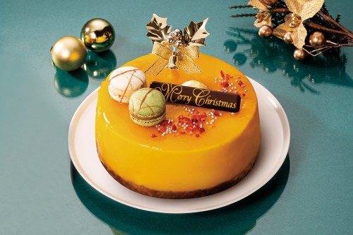 クリスマスオレンジショコラ（キャンドル付き） 4号（12cm） クリスマスケーキ2025