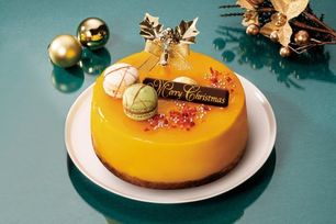 クリスマスオレンジショコラ（キャンドル付き） 4号（12cm） クリスマスケーキ2025