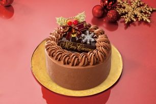クリスマスチョコレートケーキ（キャンドル付き） 4号（12cm） クリスマスケーキ2025