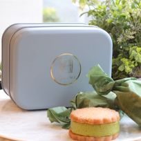 チーズケーキサンドクッキー小夏抹茶4個入り