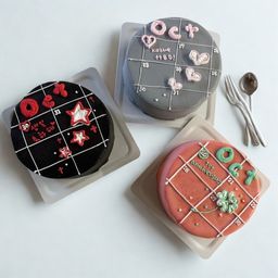 カラーが選べる❣️グリッドカレンダーセンイルケーキ