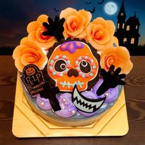 カラー選択可♪ハロウィンケーキ♪ 4号 ハロウィン2025
