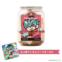 【ヒプノシスマイク-Division Rap Battle-】白膠木簓 コースター付きクリスマスケーキ缶（イチゴカスタード味）