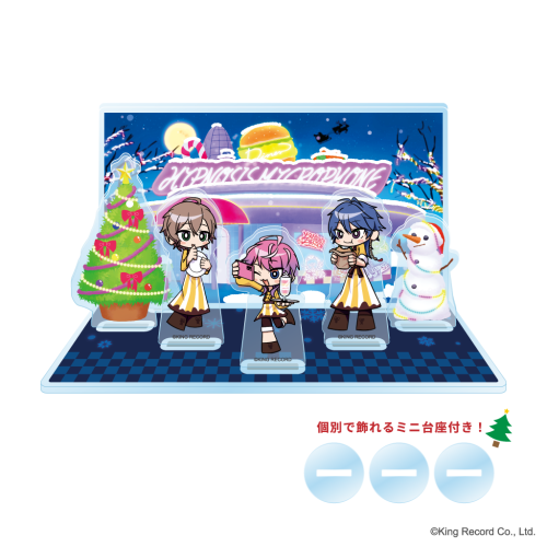 【ヒプノシスマイク-Division Rap Battle-】ジオラマアクリルスタンド シブヤ・ディビジョン（Fling Posse）