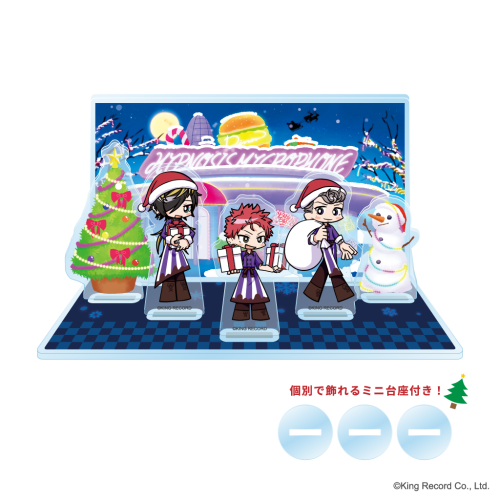 【ヒプノシスマイク-Division Rap Battle-】ジオラマアクリルスタンド ナゴヤ・ディビジョン（Bad Ass Temple）