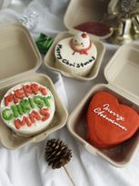 \\OPEN SALE//【選べる9色】スノーマンクリスマスランチボックスケーキ