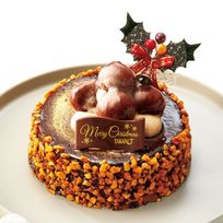 新宿高野 クリスマス フローズンマロンドショコラ 5号直径 約15cm #94597