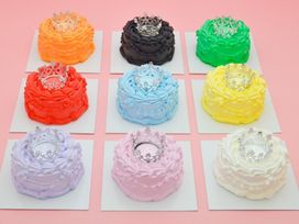 【店舗受取】【選べる9色】12cm 推し活 ティアラケーキ