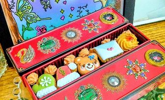 【店舗受取】クリスマスビジュー缶 クリスマス 2024