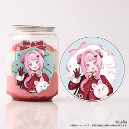 『HIMEHINA』田中ヒメ アクリルコースター付きケーキ缶（等身イラスト・いちご味）